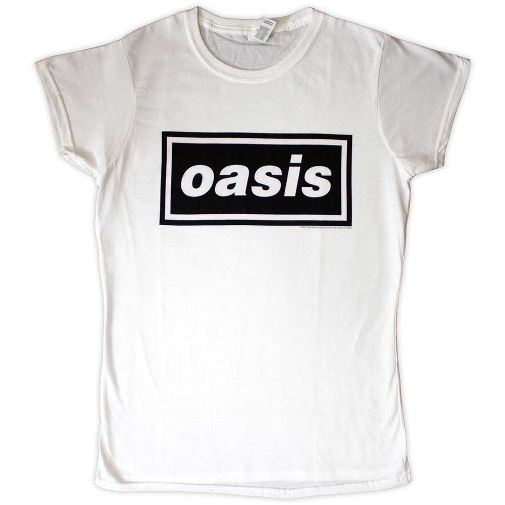 Oasis Decca Logo Ladies T-Shirt