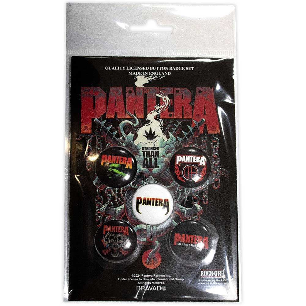 Pantera Stay Away From Me Badge Pack