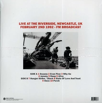 Pearl Jam Grip the Wheel 1992 Newcastle Broadcast