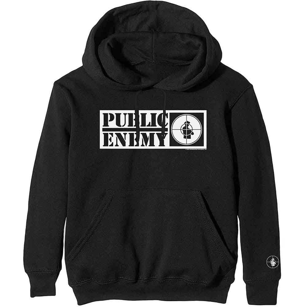 Public Enemy Crosshairs Logo Unisex Pullover Hoodie