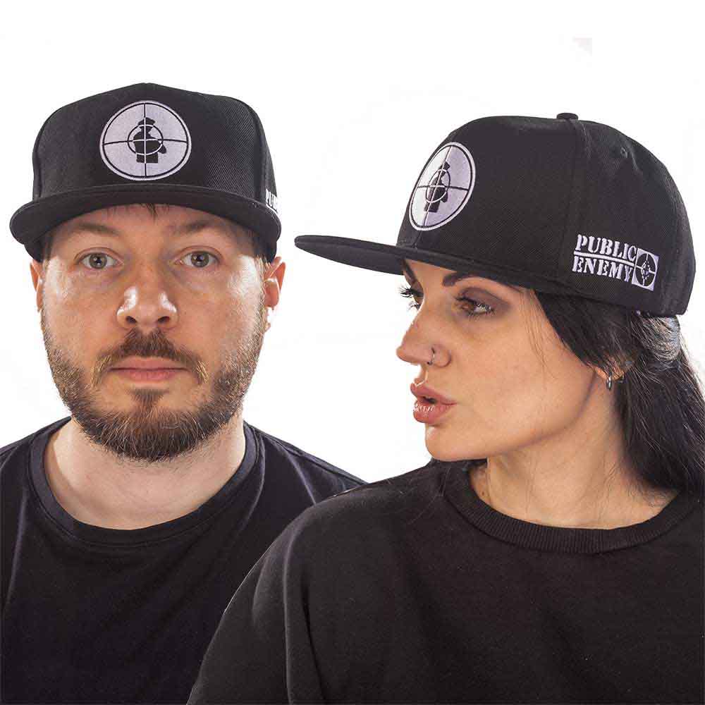 Public Enemy Solid Target Unisex Snapback Cap