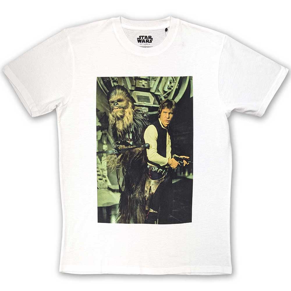 Star Wars Chewbacca a Han Stare Unisex T-Shirt