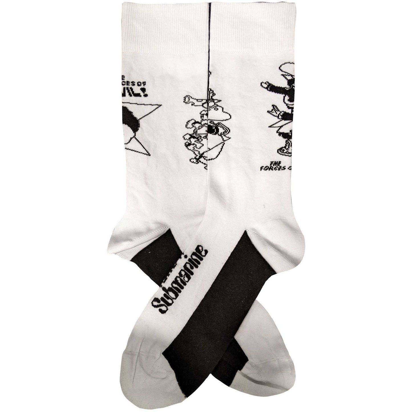The Beatles Good V Evil Unisex Ankle Socks