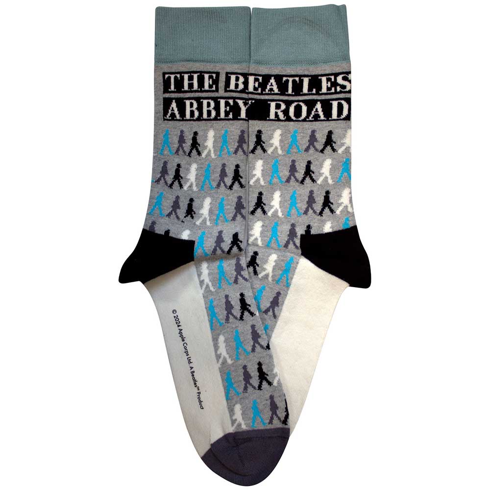 The Beatles Ankle Socks: Abbey Road Colours Crossing Repeat