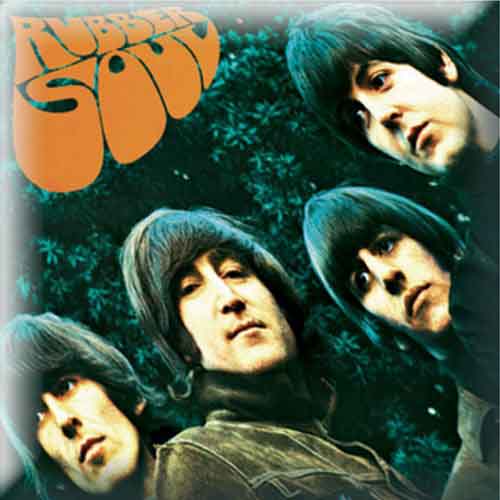 The Beatles Rubber Soul Pin Badge