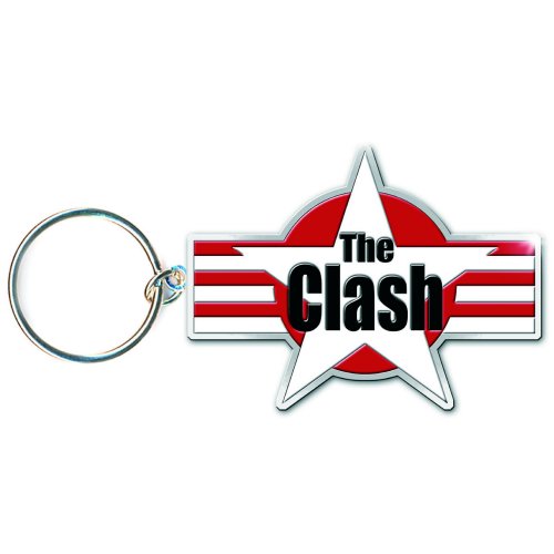The Clash Stars A Stripes Keychain