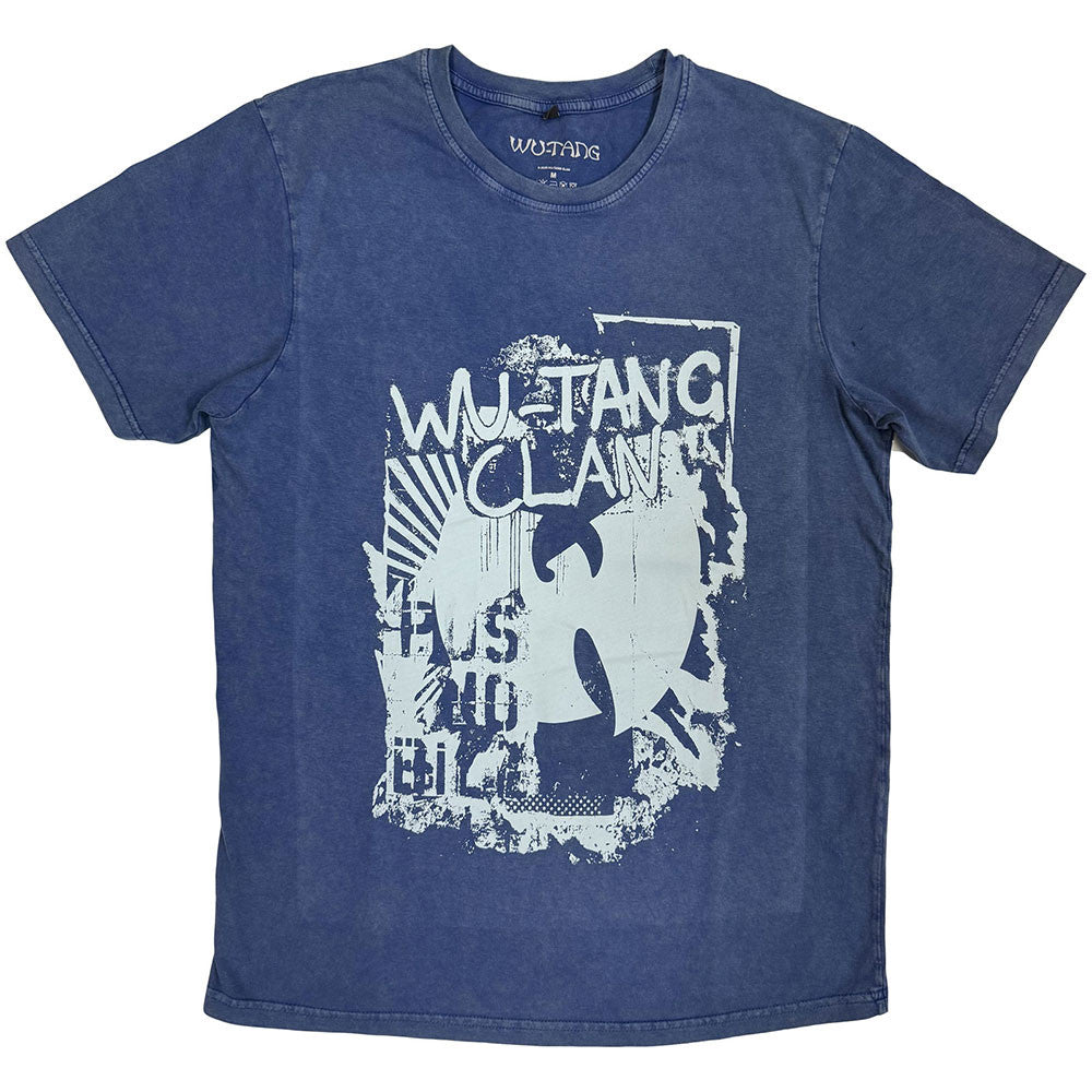 Wu-Tang Clan Stone Wash Graffiti T-Shirt