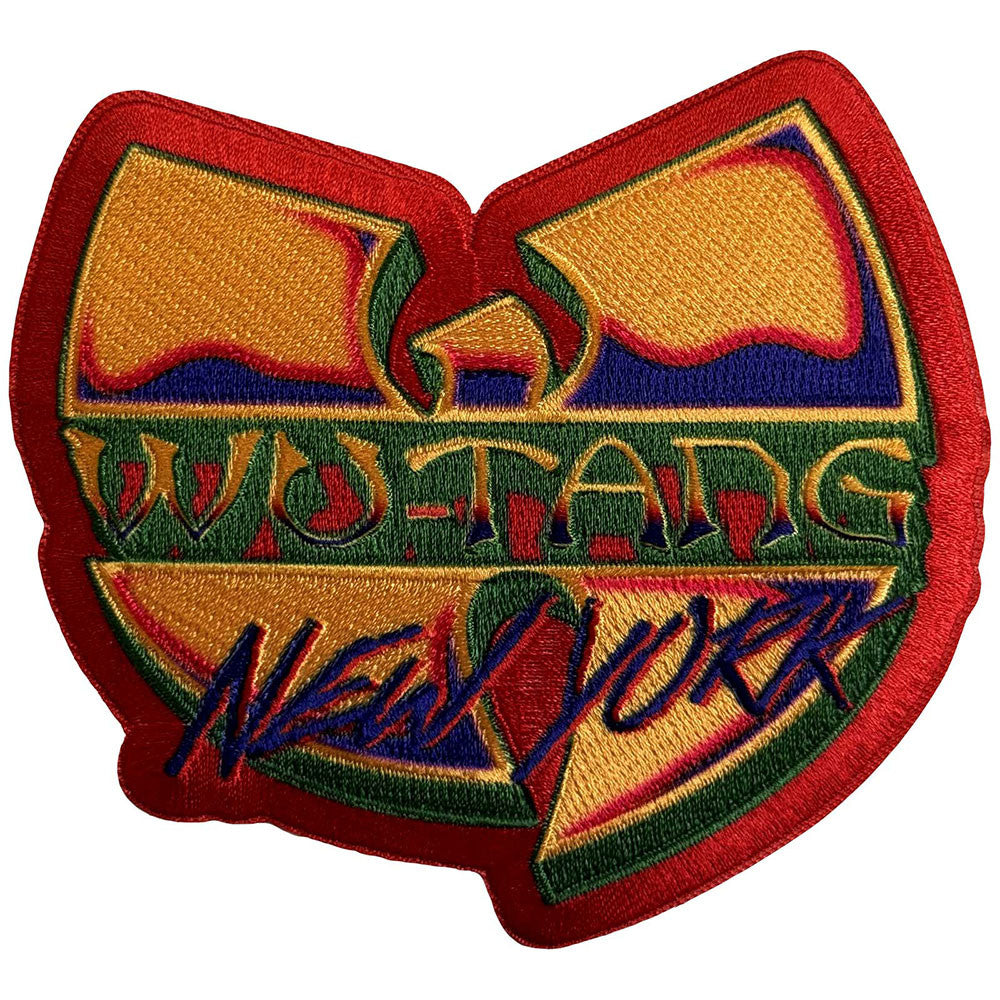 Wu-Tang Clan New York Logo Red Patch