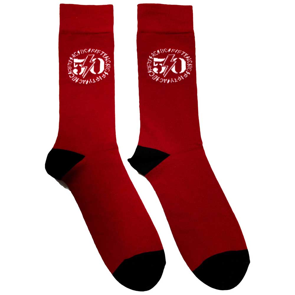 ACDC 50th Logo Ankle Socks