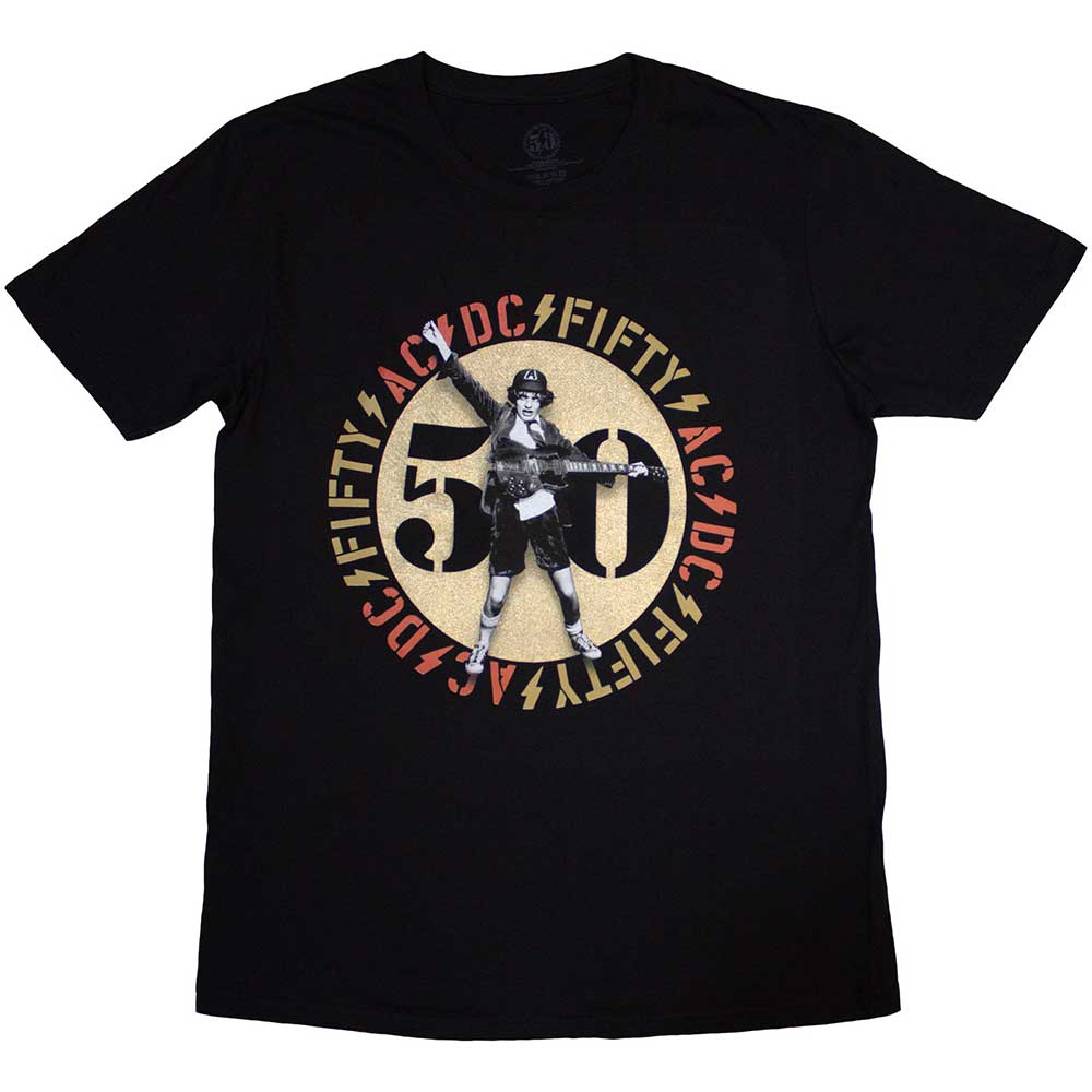 ACDC Gold Emblem Unisex T-Shirt