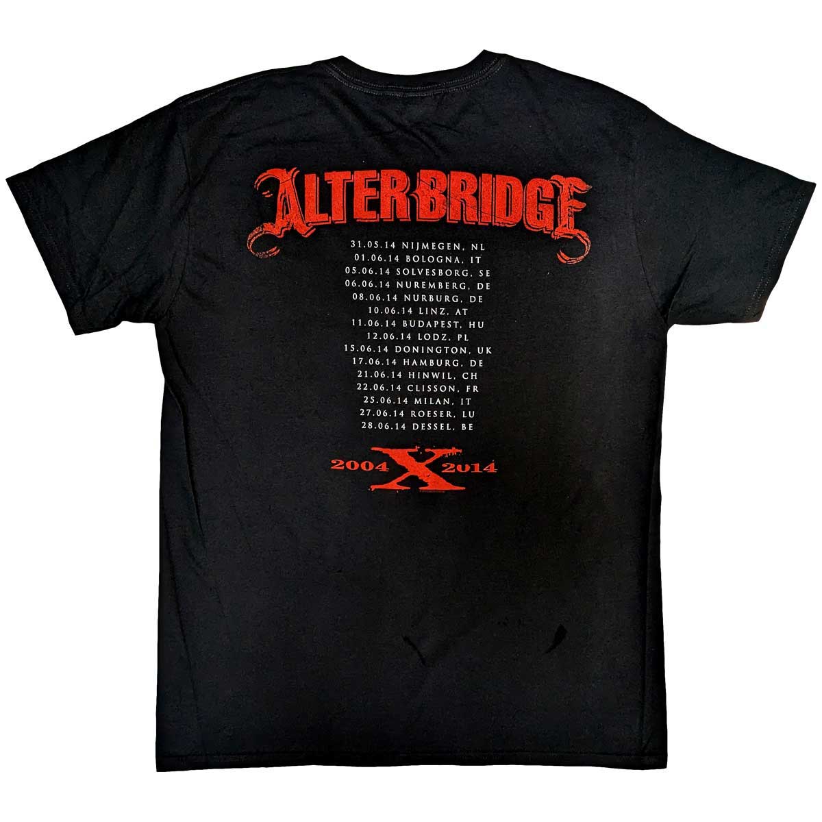 Alter Bridge Fortress 2014 Tour Dates Unisex T-Shirt