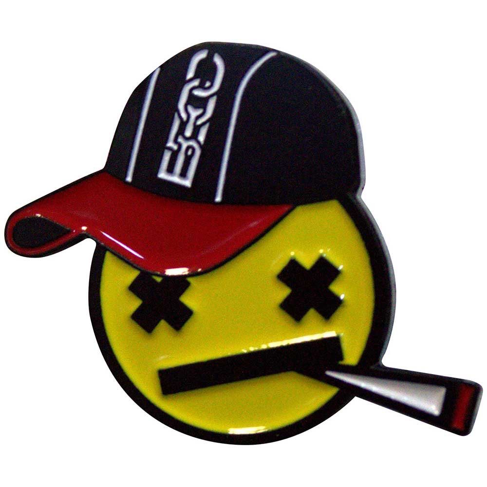 Bad Boy Chiller Crew Emoji Logo Pin Badge