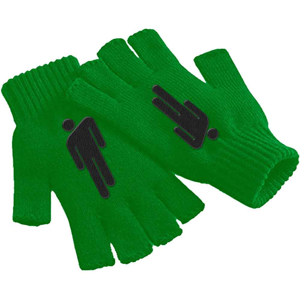 Billie Eilish Blohsh Unisex Beanie Hat a Glove Set