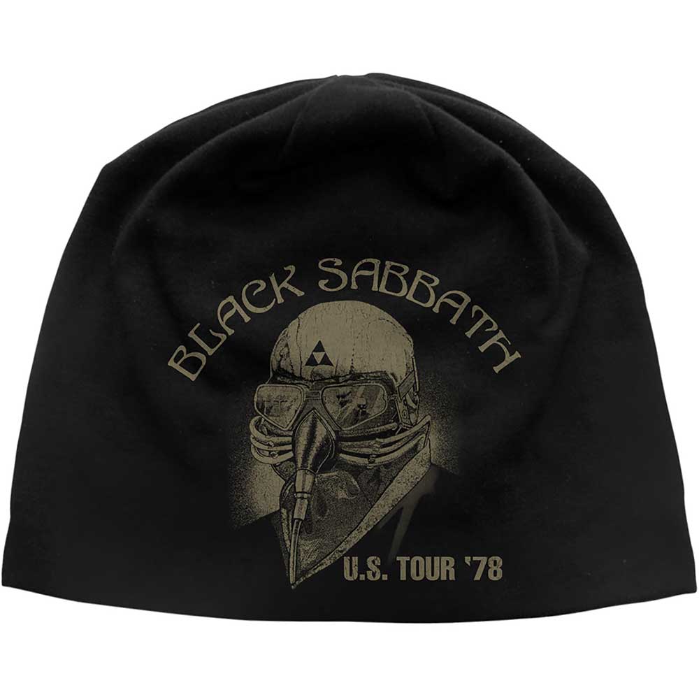Black Sabbath Us Tour 78 JD Print Unisex Beanie