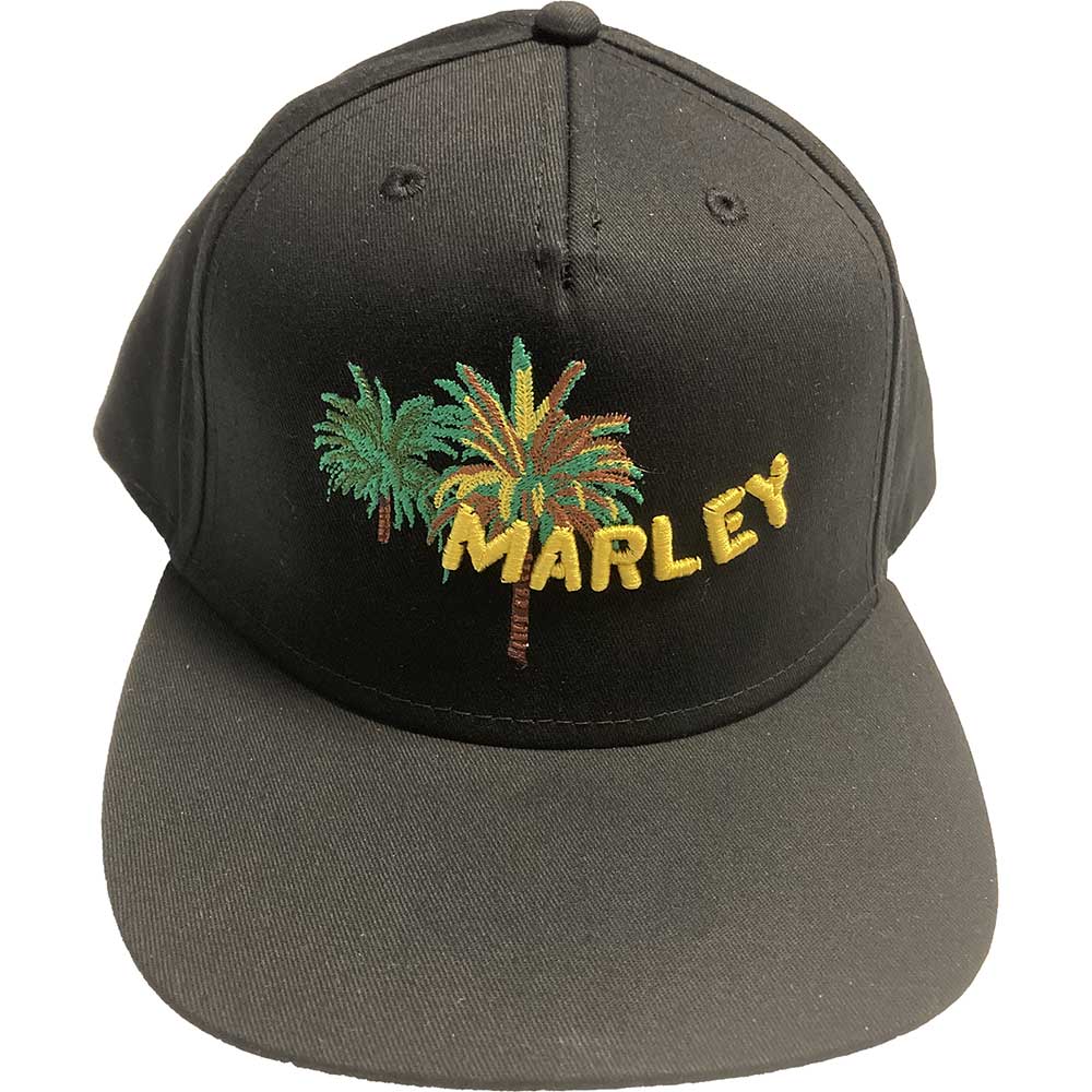 Bob Marley Palm Trees Unisex Snapback Cap