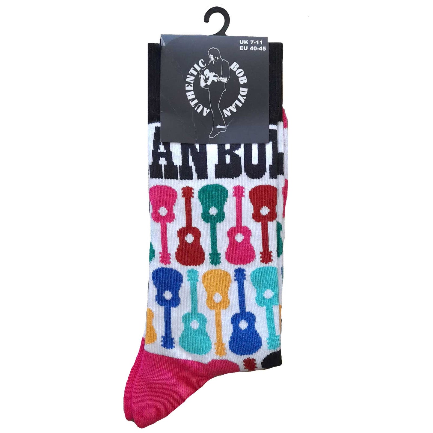 Bob Dylan Guitar Pattern Unisex Ankle Socks