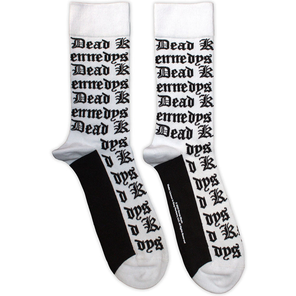 Dead Kennedys Gothic Logo socks