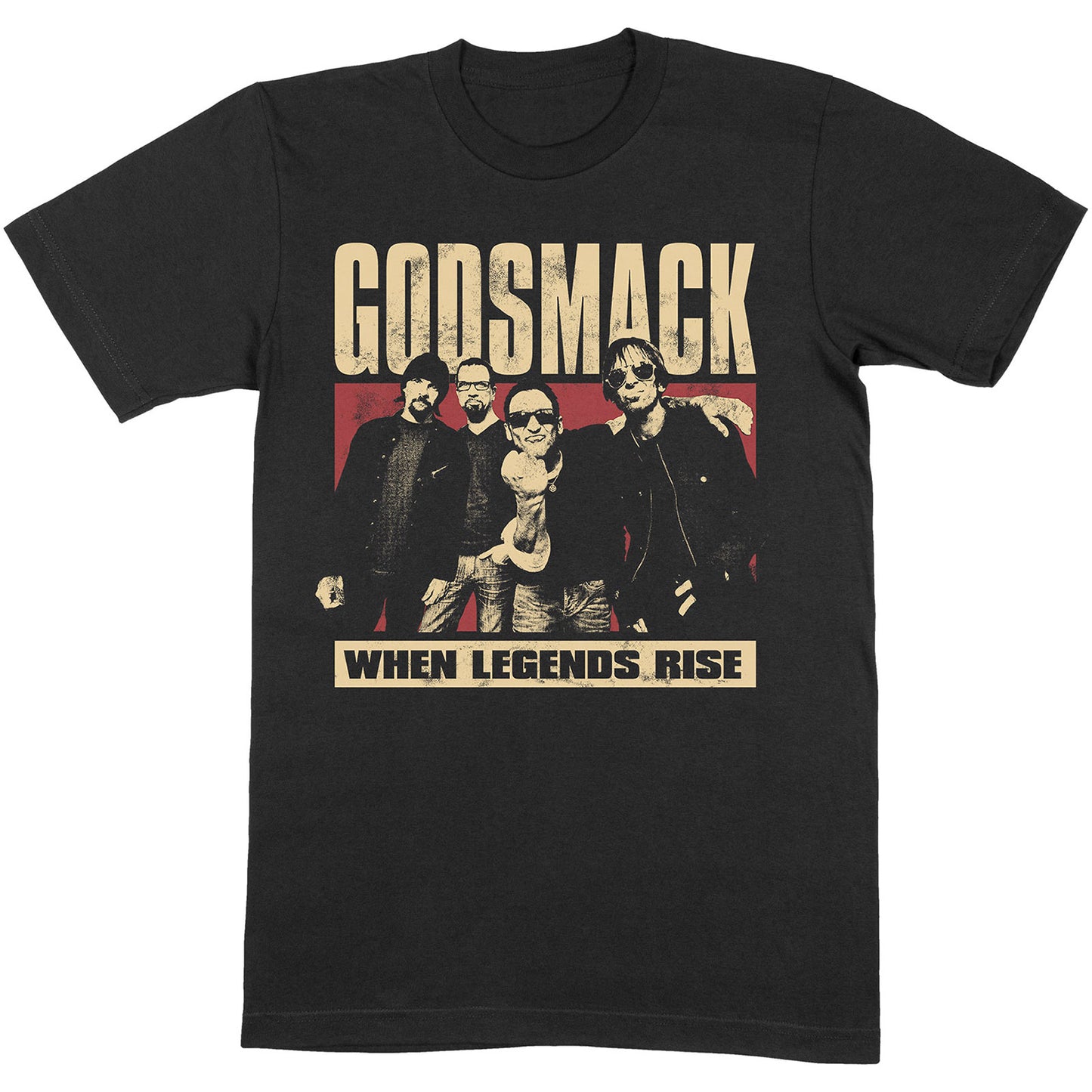 GODSMACK UNISEX T-SHIRT: LEGENDS PHOTO