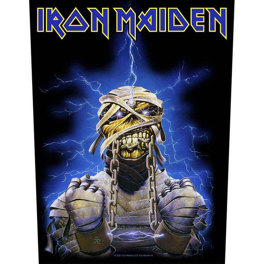 Iron Maiden Eddie Powerslave Back Patch