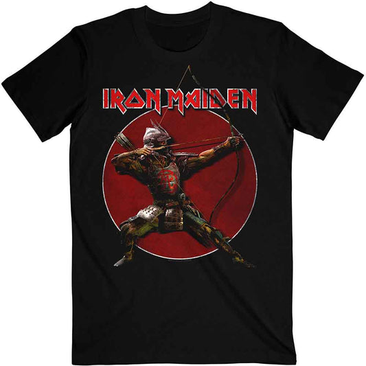 Iron Maiden Eddie Archer Red Circle Unisex T-Shirt