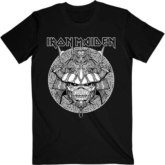 Iron Maiden Samurai Graphic White Unisex T-Shirt