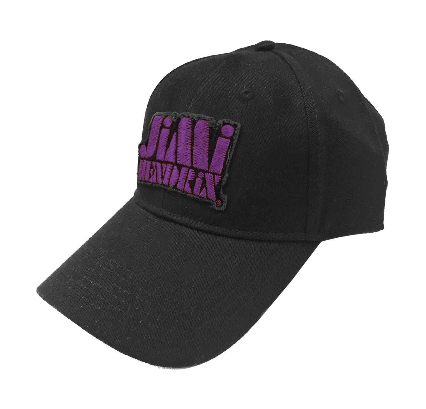 Jimi Hendrix Purple Stencil Logo Baseball Cap
