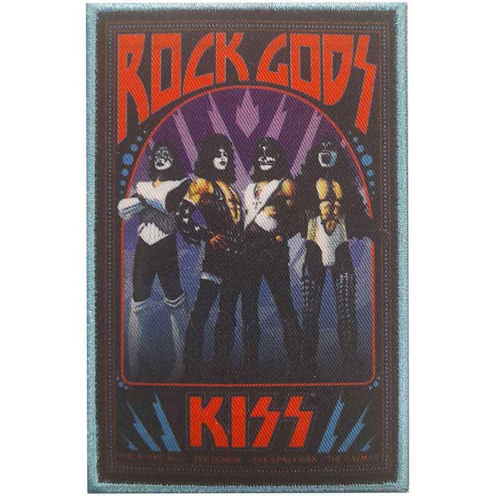 Kiss Rock Gods Printed Patch