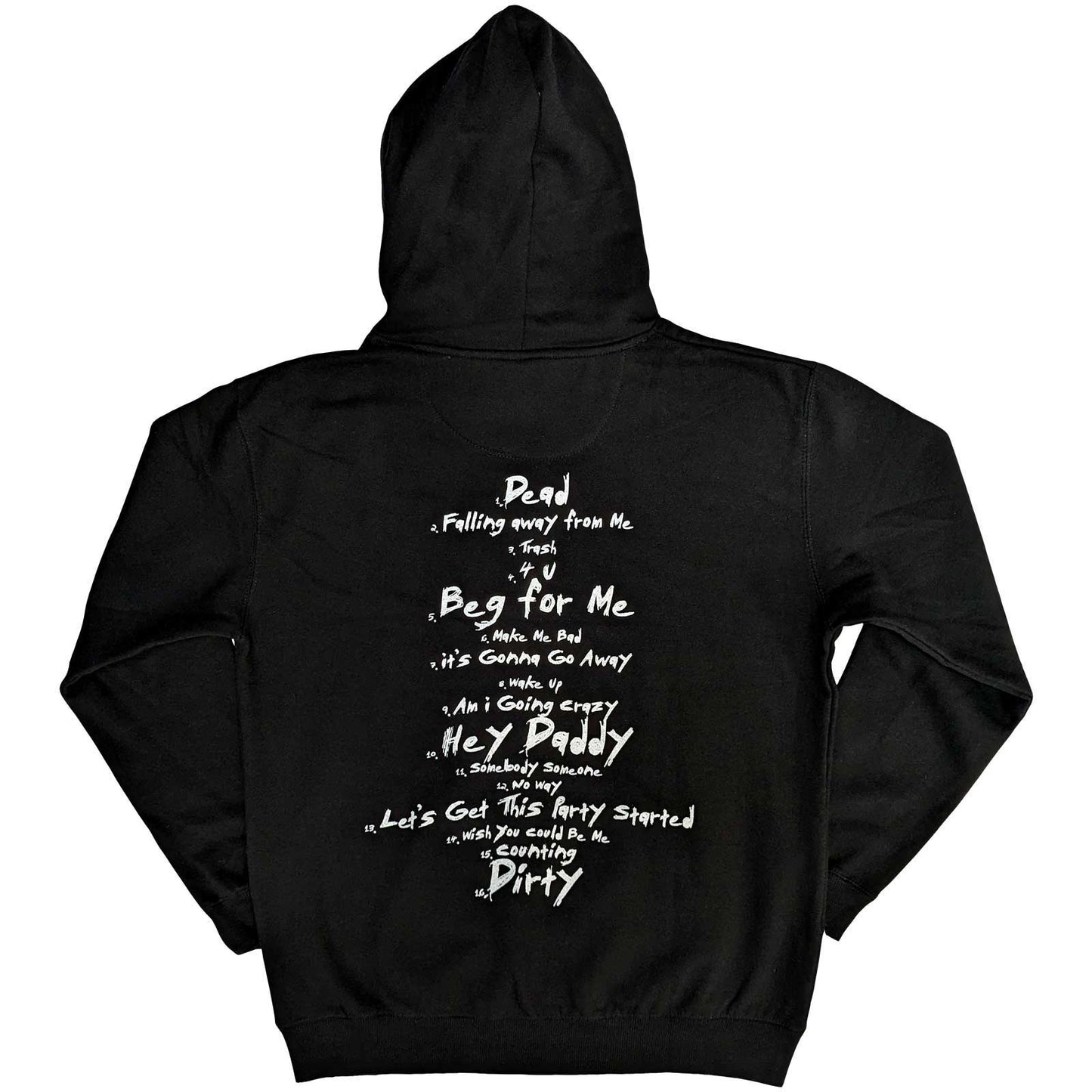 KORN UNISEX PULLOVER HOODIE: ISSUES TRACKLIST