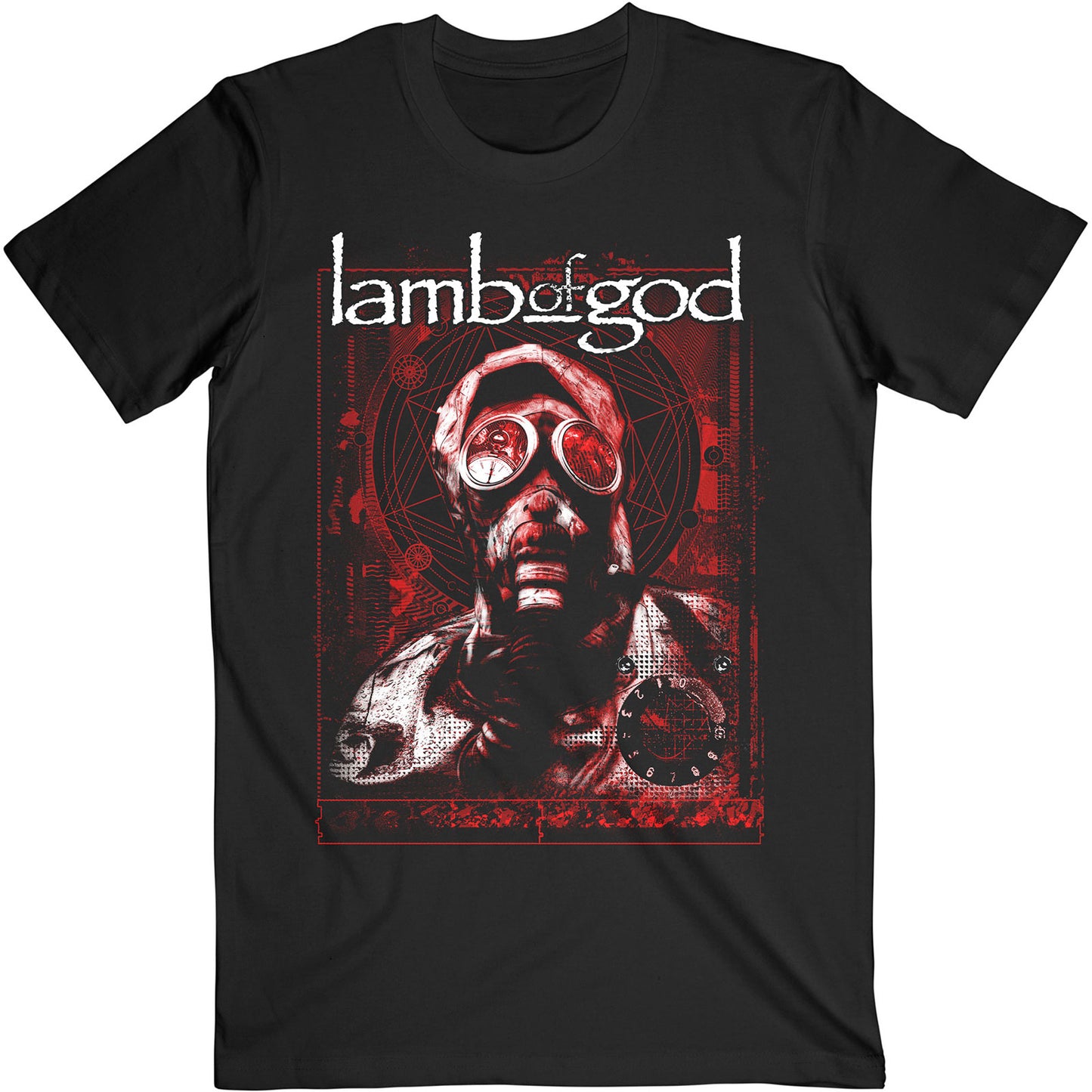 Lamb Of God Gas Masks Waves Unisex T-Shirt