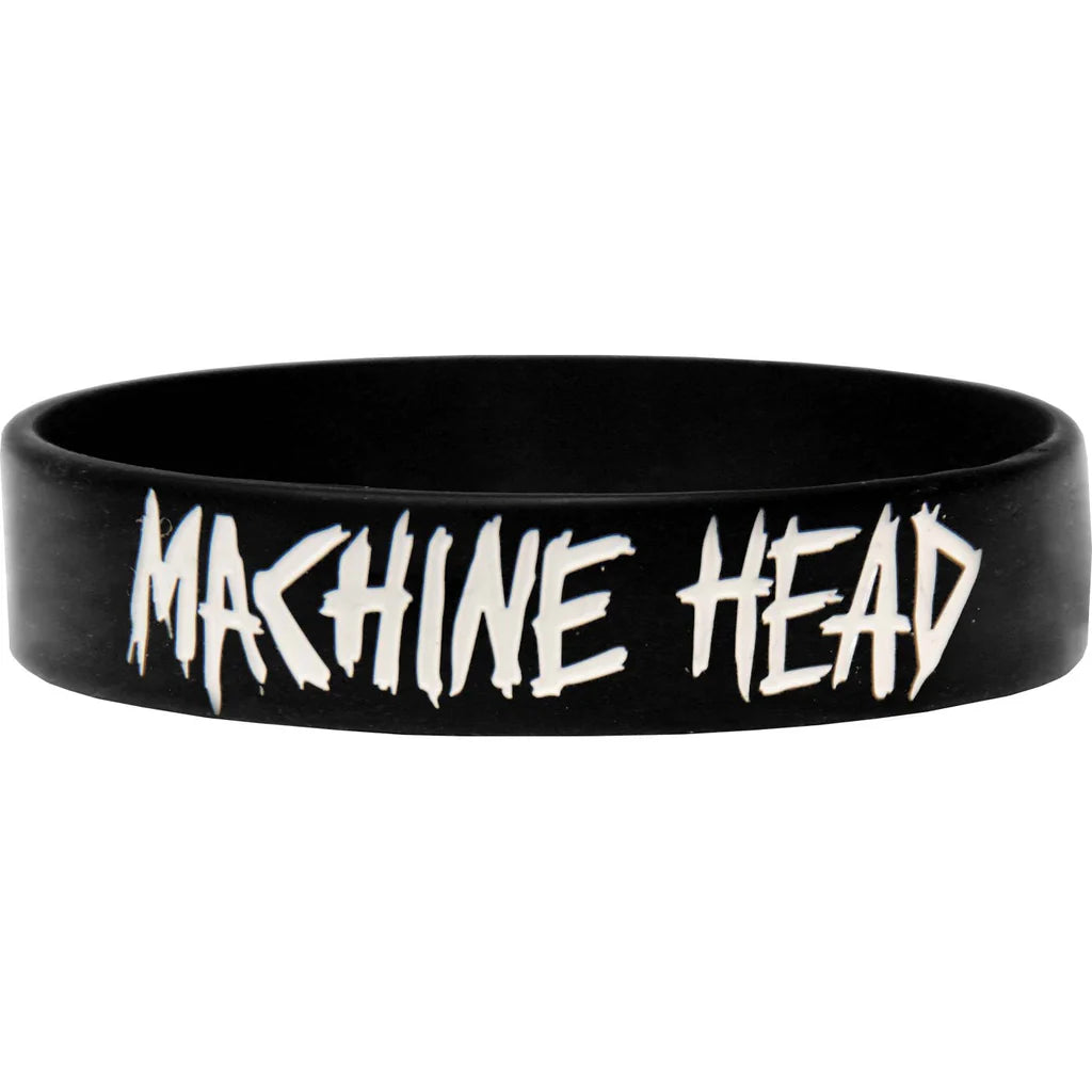 MACHINE HEAD GUMMY WRISTBAND: LOGO