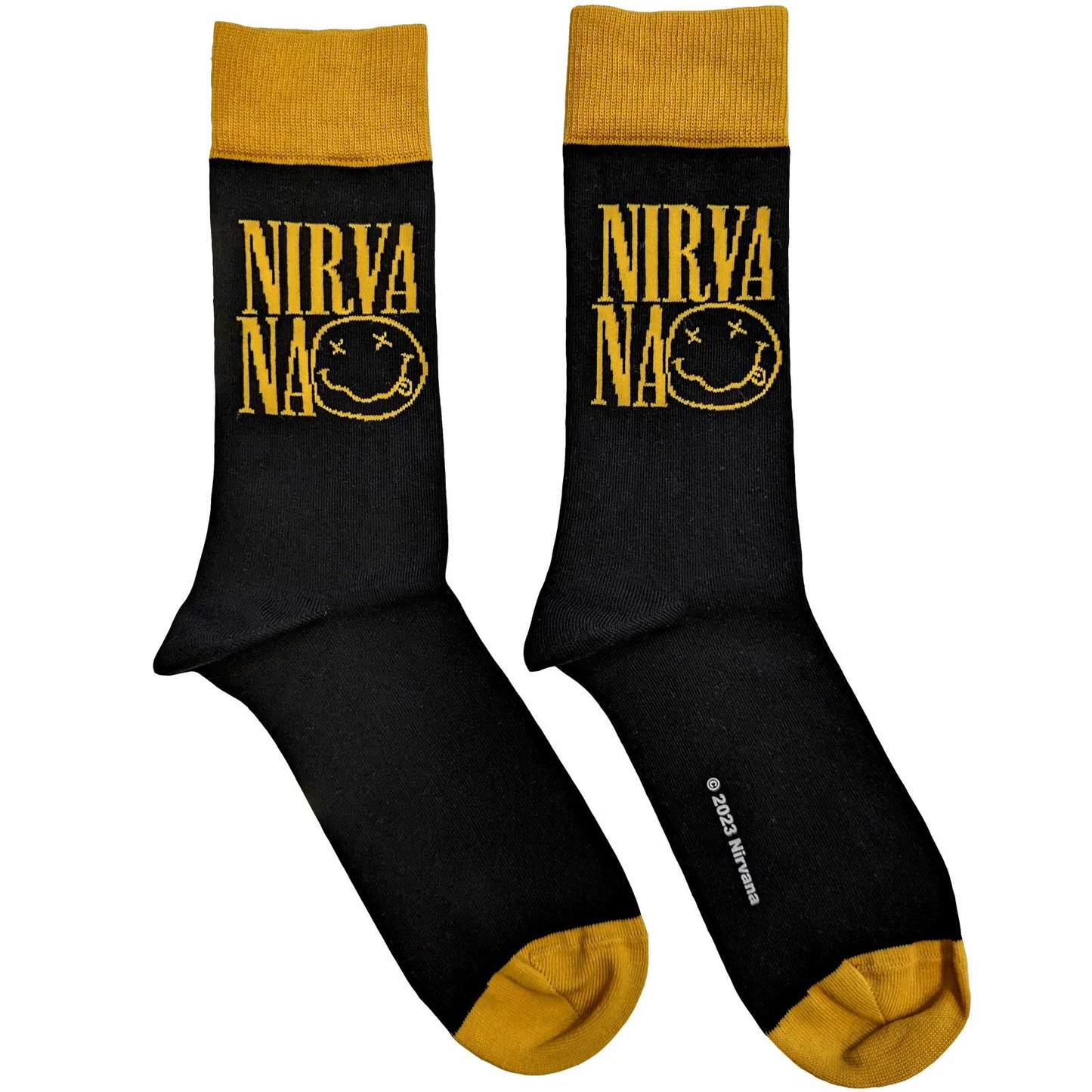 Nirvana Logo Stacked Unisex Ankle Socks