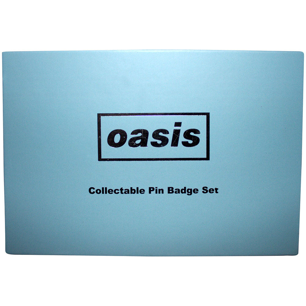 Oasis Logos Pin Badge Set
