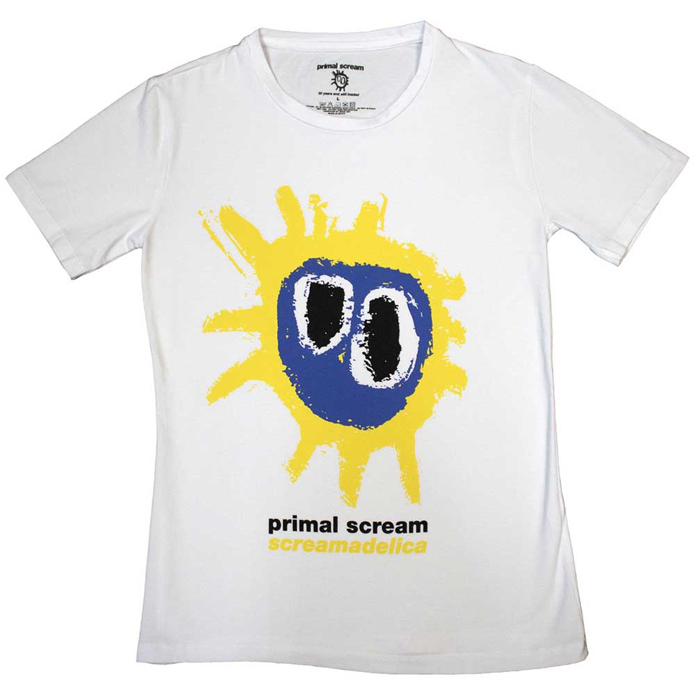 Primal Scream Screamadelica Ladies T-Shirt