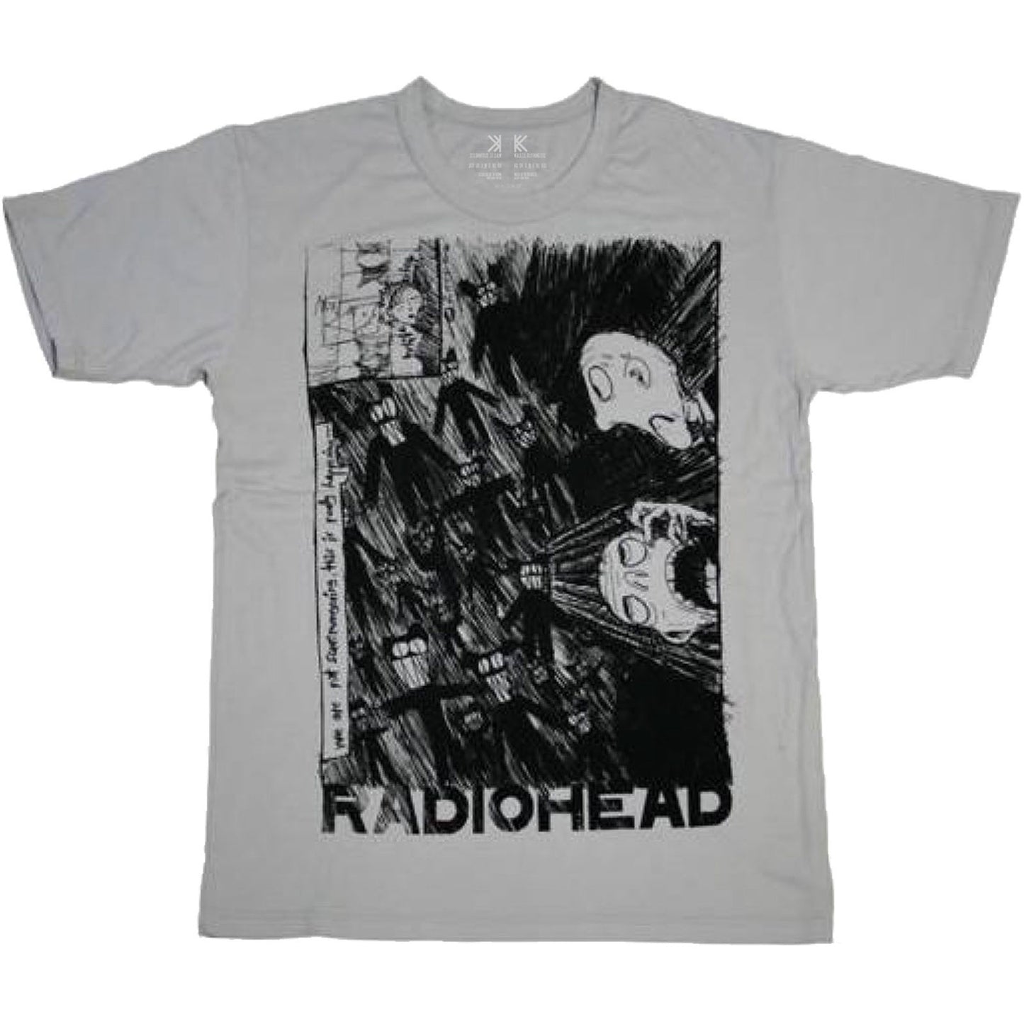 RADIOHEAD UNISEX T-SHIRT: SCRIBBLE