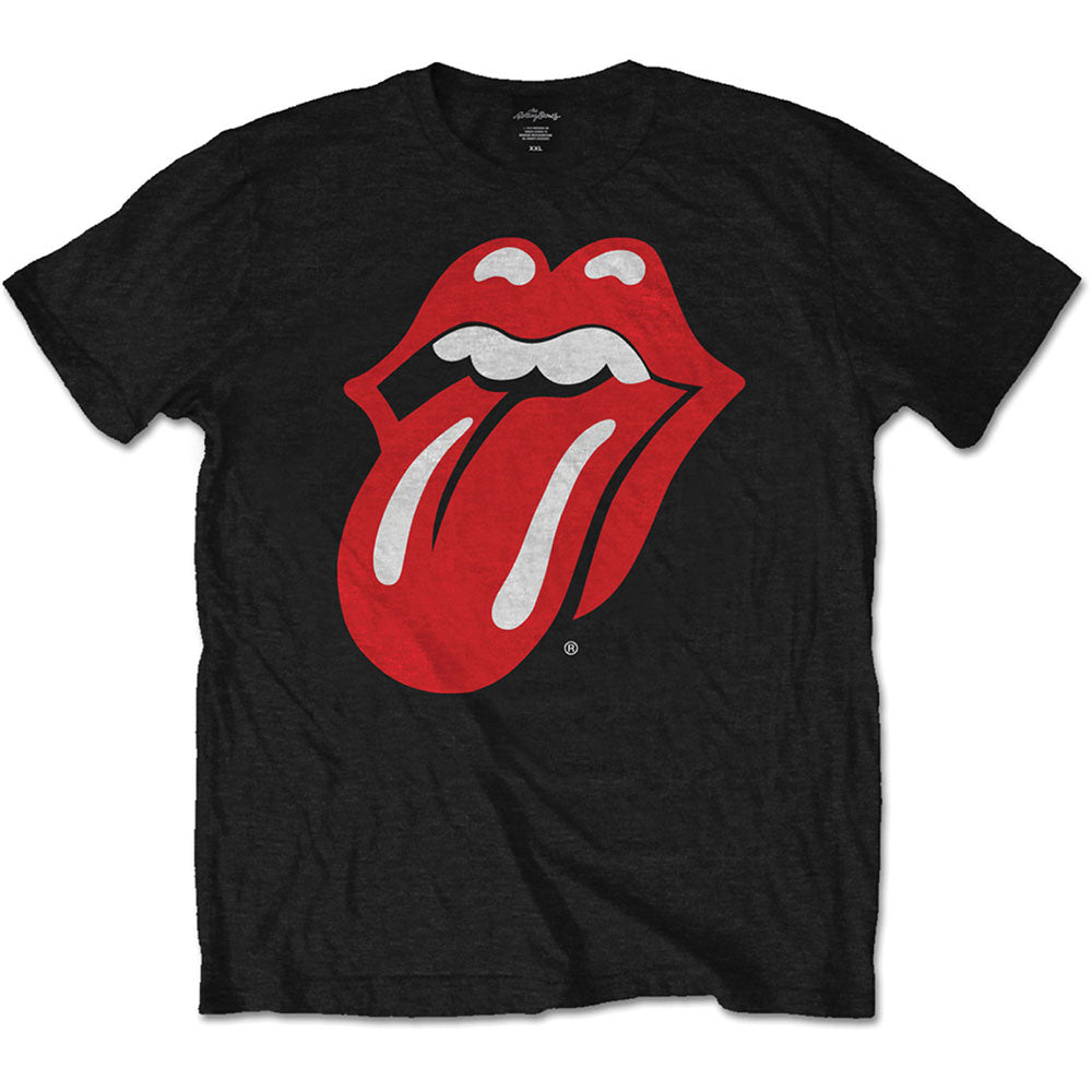 THE ROLLING STONES UNISEX T-SHIRT: CLASSIC TONGUE