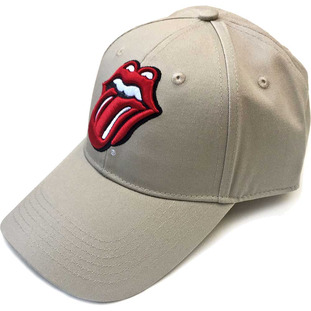 THE ROLLING STONES UNISEX BASEBALL CAP: CLASSIC TONGUE