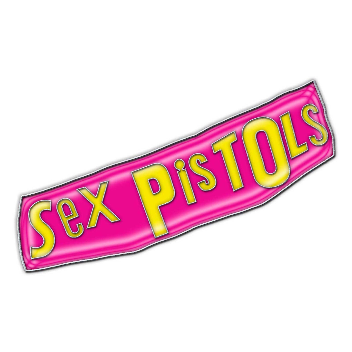 THE SEX PISTOLS PIN BADGE: LOGO