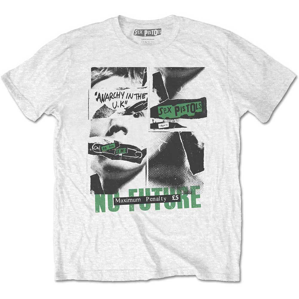 THE SEX PISTOLS UNISEX T-SHIRT: NO FUTURE