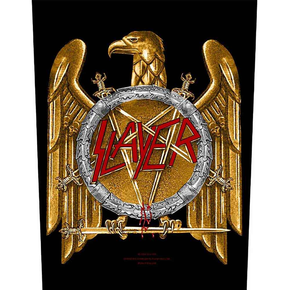 SLAYER BACK PATCH: GOLDEN EAGLE