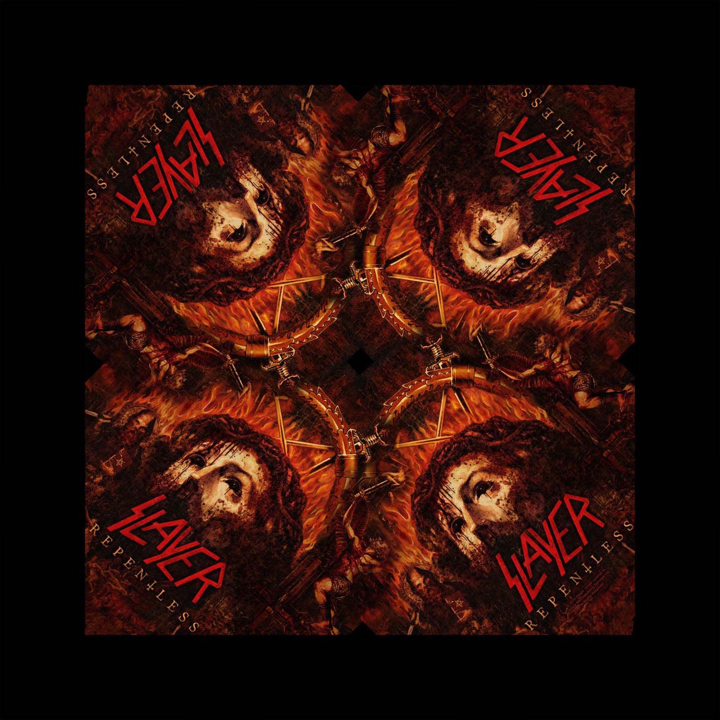 SLAYER UNISEX BANDANA: REPENTLESS