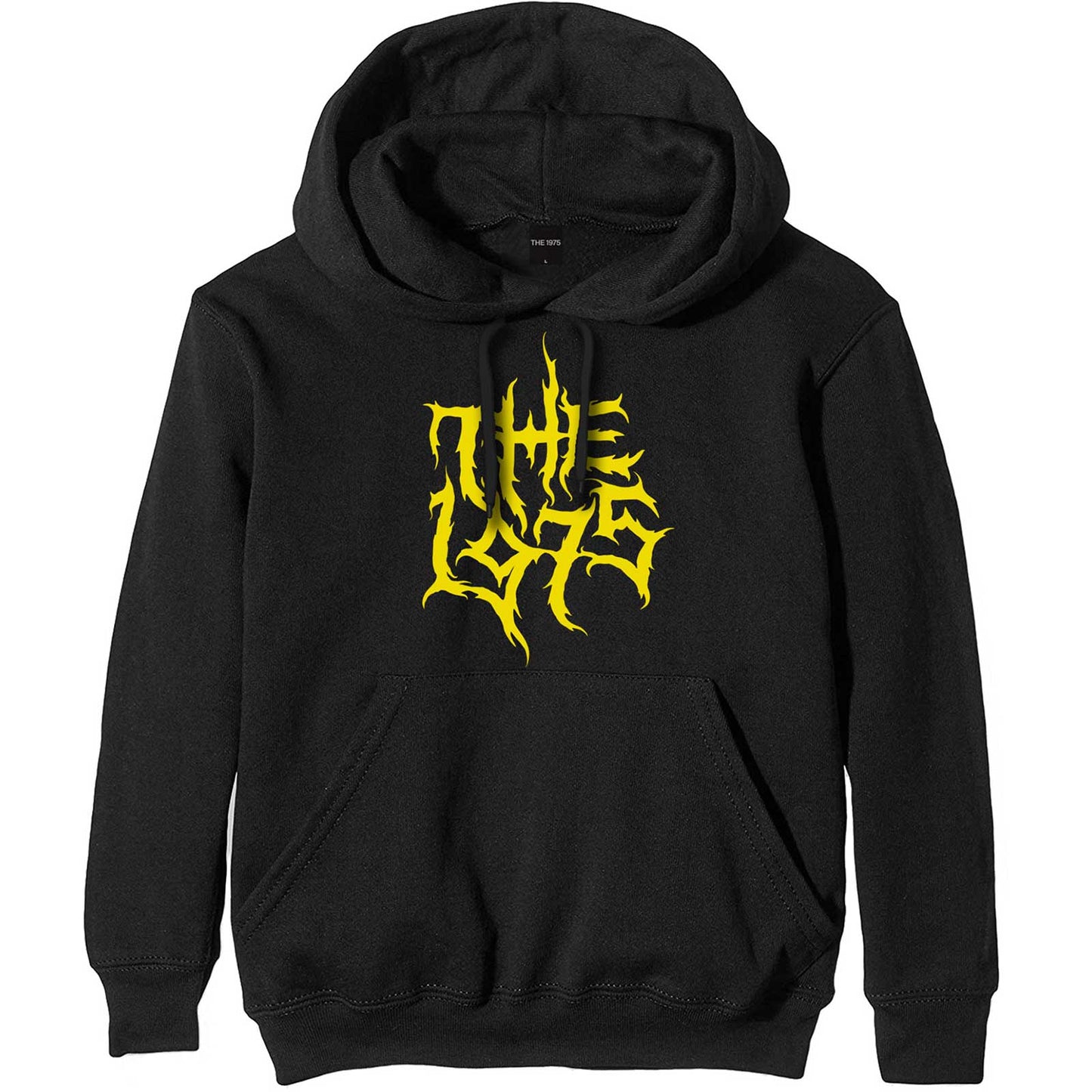 THE 1975 UNISEX PULLOVER HOODIE: GOLD LOGO