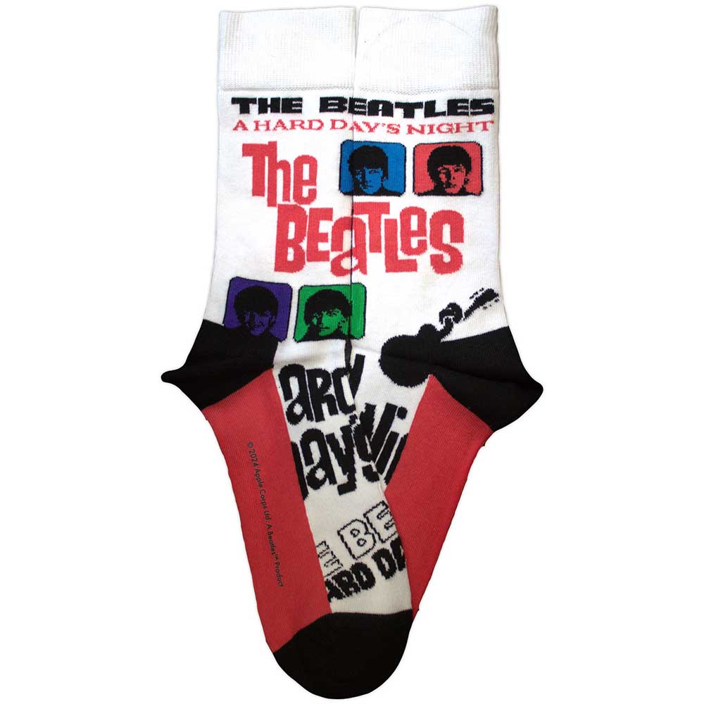 The Beatles Ankle Socks: A Hard Day's Night Colours