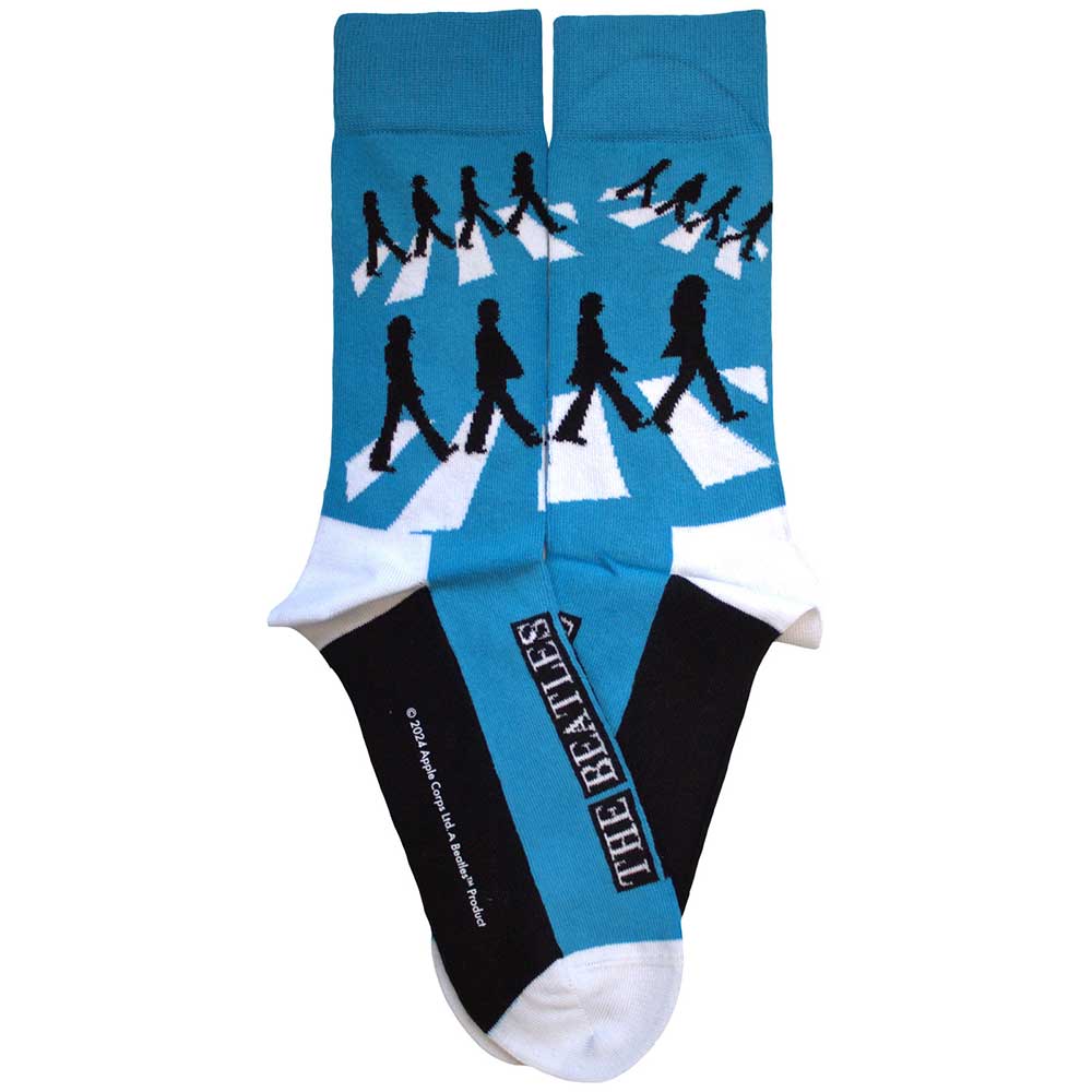 The Beatles Ankle Socks: Abbey Road Silhouettes Repeat