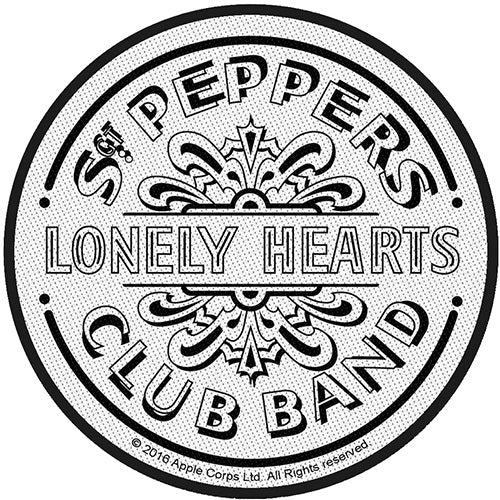 THE BEATLES STANDARD PATCH: SGT PEPPER DRUM