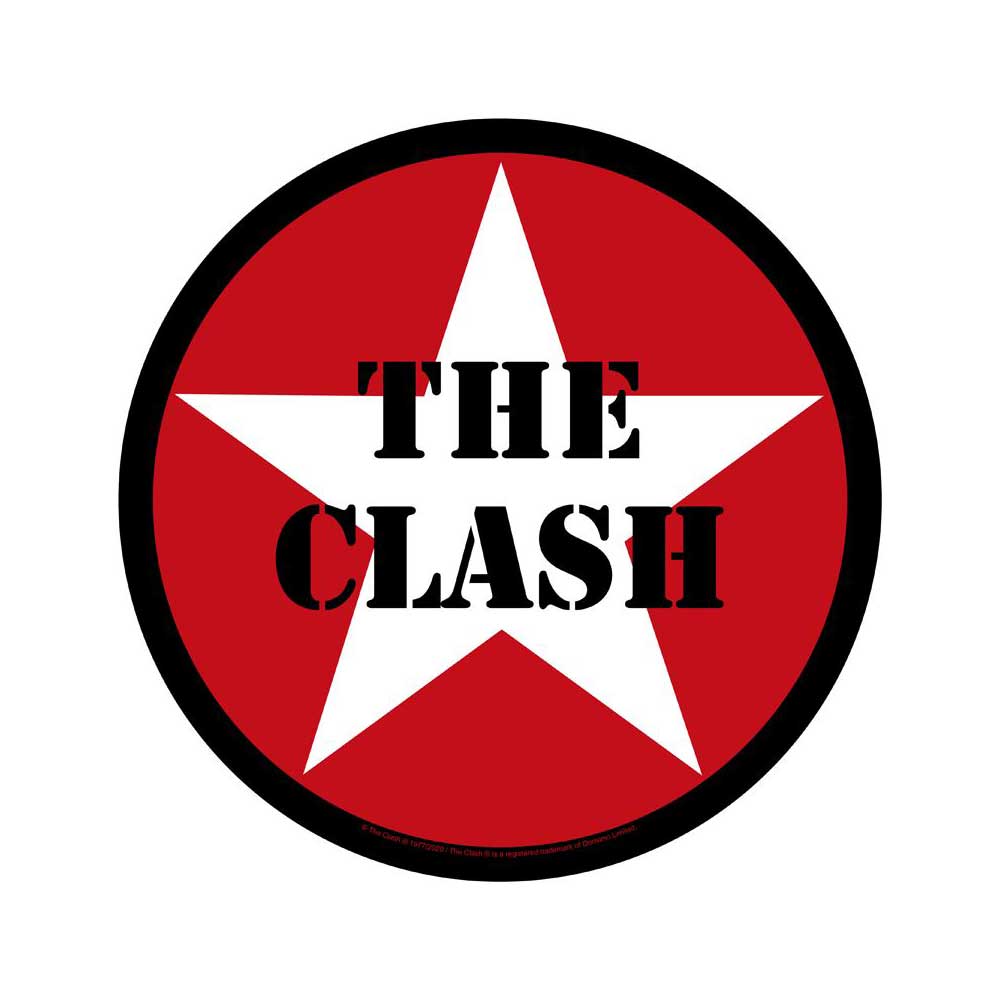 THE CLASH BACK PATCH: STAR LOGO