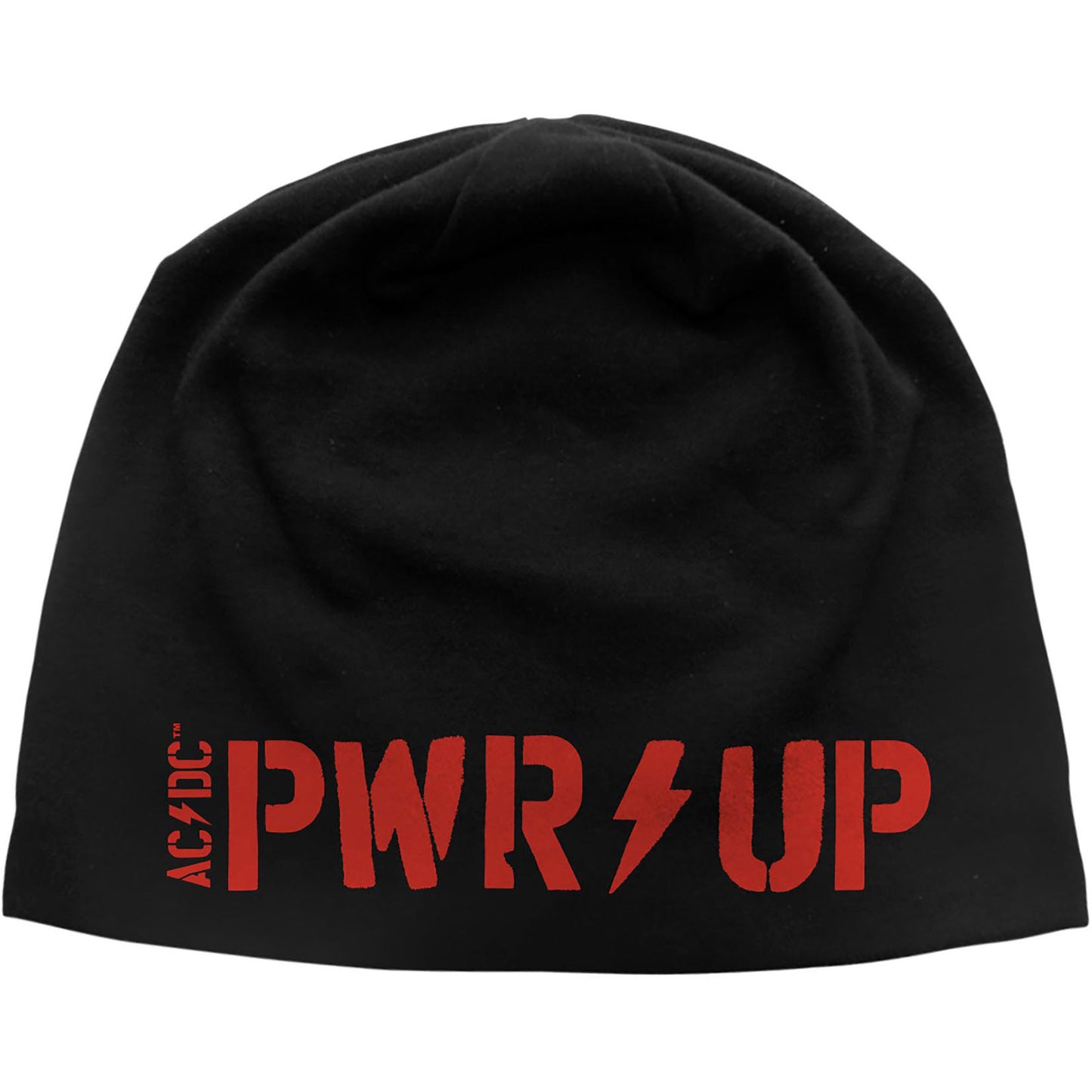 AC/DC UNISEX BEANIE HAT: PWR-UP