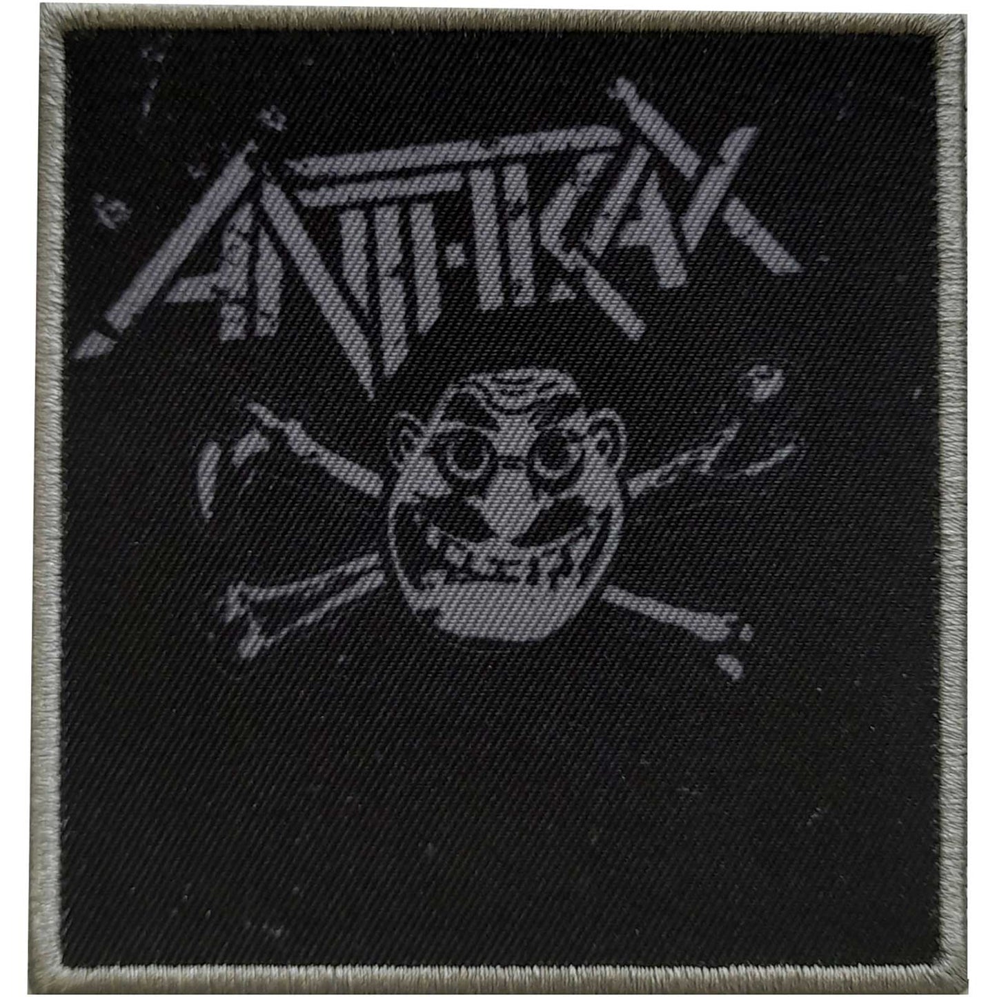 ANTHRAX STANDARD PATCH: CROSS BONES