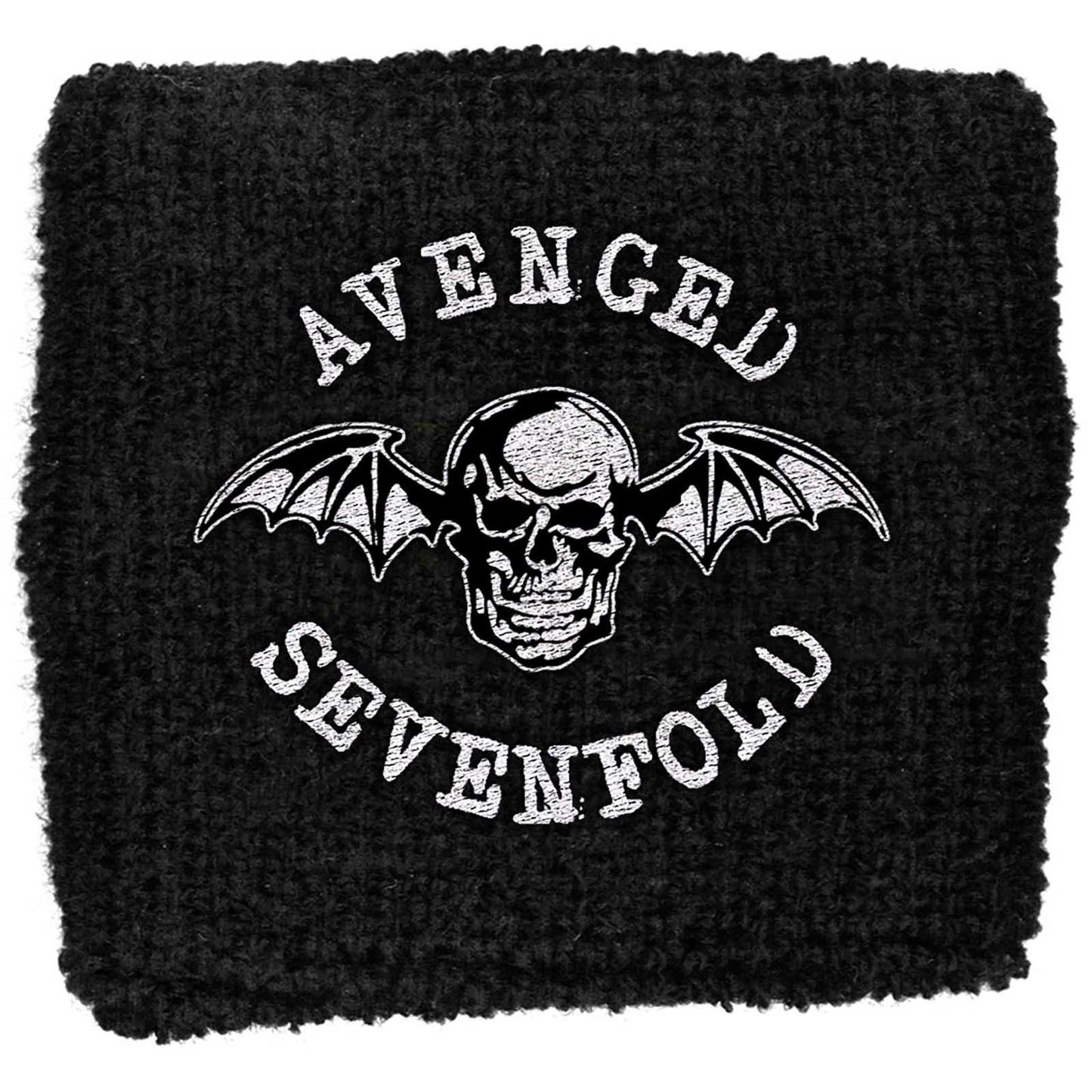 Avenged Sevenfold Embroidered Wristband: Death Bat