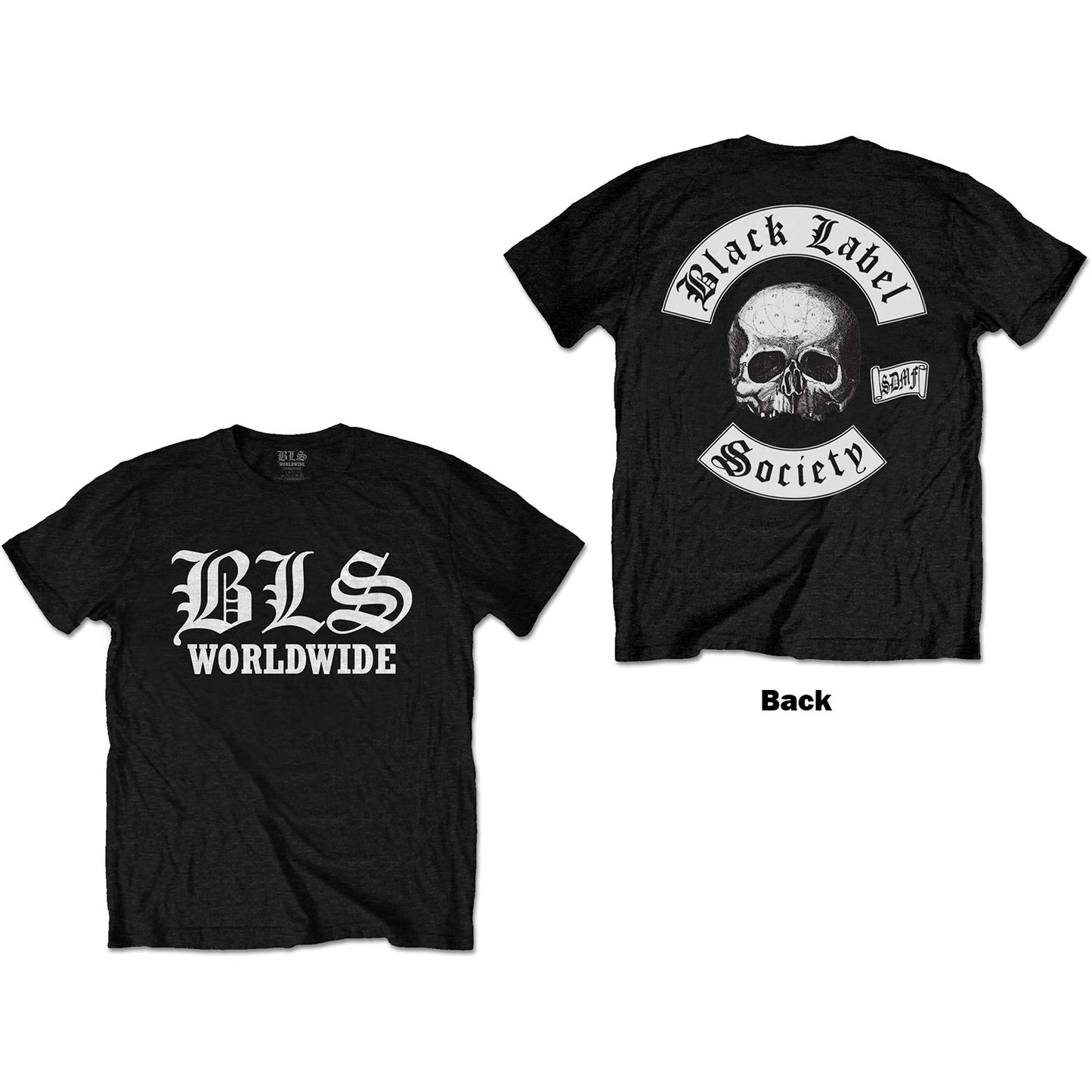 BLACK LABEL SOCIETY UNISEX T-SHIRT: WORLDWIDE