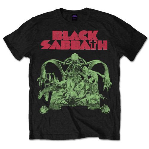 BLACK SABBATH UNISEX T-SHIRT: SABBATH CUT-OUT